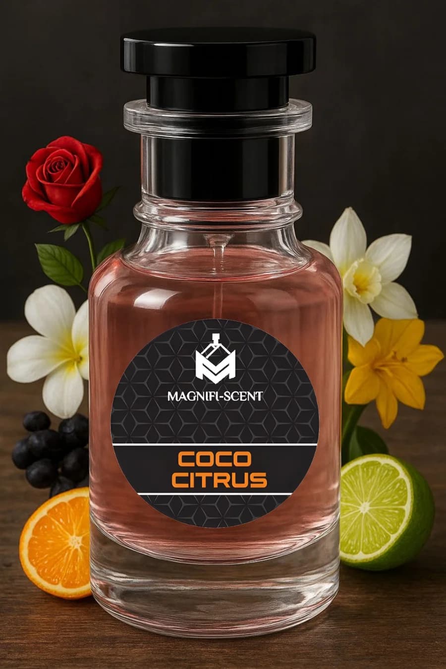 Magnifiscent Coco Citrus women's luxury inspired perfume impression bottle